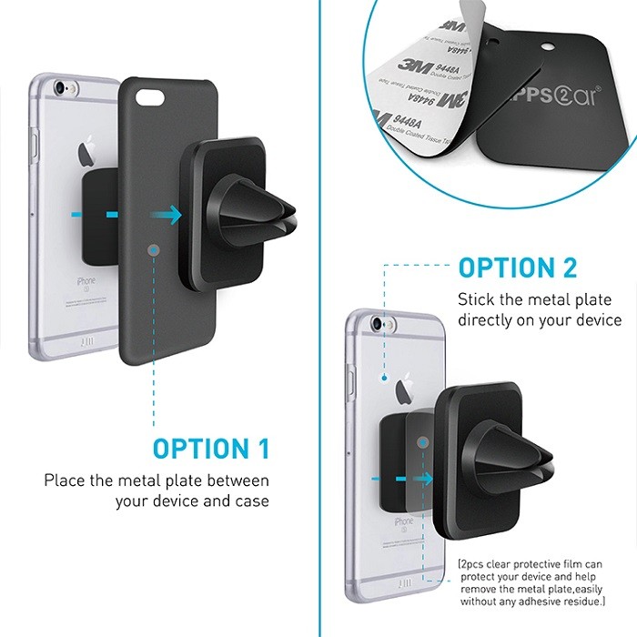 MAGNETIC AIR VENT PHONE HOLDER