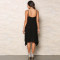 Summer New Fashion Sexy Girl 100% Cotton Braces Sexy Backless Evening Party Dress For Women
