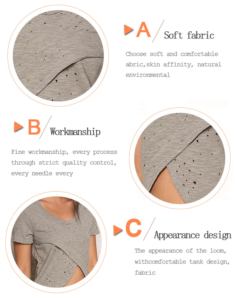 Short Sleeve Midriff-Baring Openowrk T-Shirt
