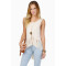 New Design Fashion Sleeveless And O-Neck Sexy Women Tassels Shirt And Camisole