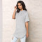 New Fashion Pure Color Short Sleeve Women Hoodies With Hood Design