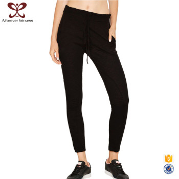 A Forever Fairness Fitness Yoga Pants New Design Jogging Black Cotton Pants Jogger Pants Women