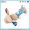 Cartoon Stuffed Animal Soft Plush Hand Rattle Toys Infant Dolls Baby First Dog Plush Rattle Toy