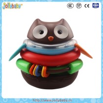 Explore & More Rocking Baby Educational Detachable Plactic Owl Toy Made In China