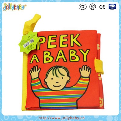 Toys baby educational cloth books for baby playing and educating