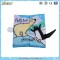 Animal Tails Baby Cloth Book,Baby Educational Cloth Book,Colorful Fabric Book