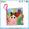Baby 3D Cloth Books Soft Series Colorful Fabric Kid Learning Book