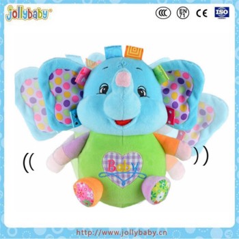 Stuffed Plush Toys For Kids Blue Elephant Tumble Toy