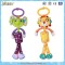 plastic small baby hanging rattle bell