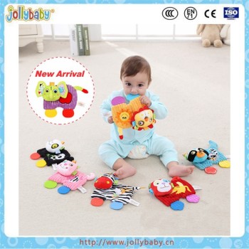 Jollybaby lion snuggle teether baby soft toys