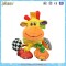 music hanging bell pull string plush toys for baby
