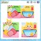 Funny plush educational toys baby cloth book with little girl toy