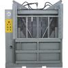 Vertical baler with solution for film factory