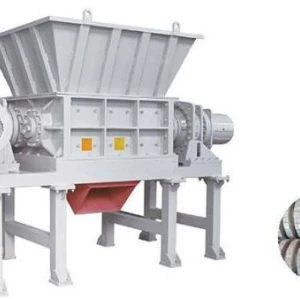 Four Shaft Shredder for multiple waste recycling and shredding purpose