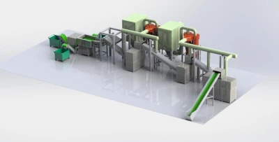 Toner Cartridges Treatment for recycling & security and recycling machinery