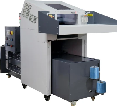industrial shredder with  Baler Combination