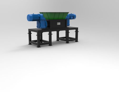 Waste shredder Medium duty for  recycling applications.