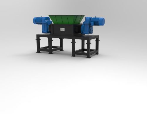 Waste shredder Medium duty for  recycling applications.