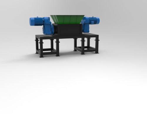 Waste shredder Medium duty for  recycling applications.