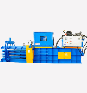 Horizontal Automatic hydraulic baler for baling press paper, cardboard and film