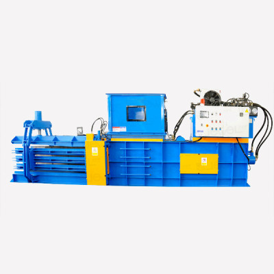 Horizontal Automatic hydraulic baler for baling press paper, cardboard and film