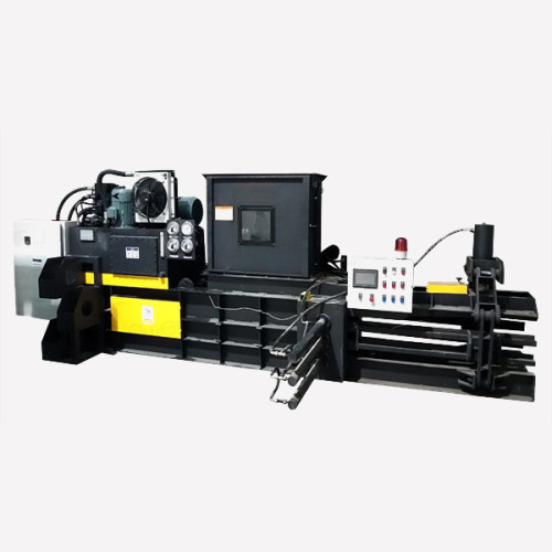 Automatic baler hydraulic Heavy duty baler for paper, cardboard and film waste.