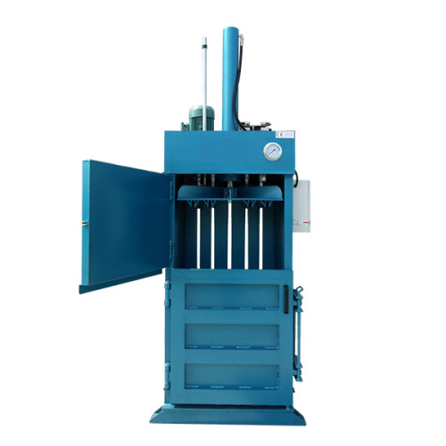 Small-sized vertical hydraulic balers for baling press paper, cardboard and film