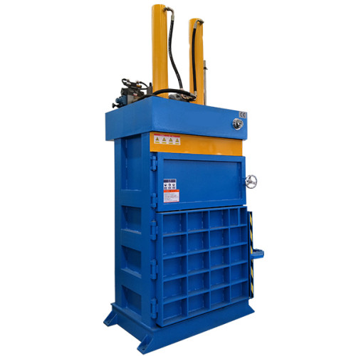 Medium-sized vertical double-cylinder balers for baling press paper, cardboard and film