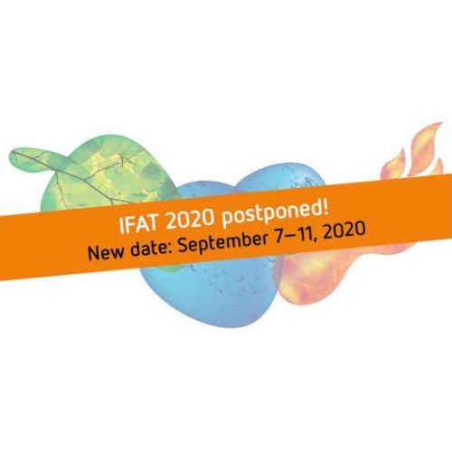 Welcome to visit us on IFAT 2020