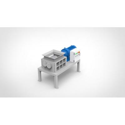 Multiple purpose waste recycling two shaft shredder for home use