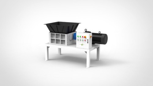 twin shaft metal shredder for waste metal aluminum scrap recycling