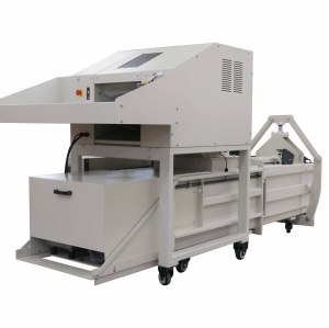 Industrial Paper shredding and baling machine