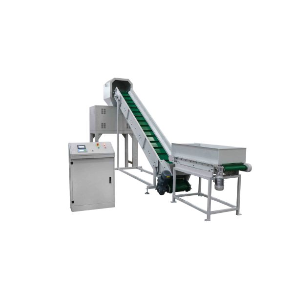 E waste multipurpose two shaft shredder
