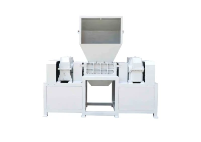 Heavy duty E waste WEEES dual shaft shredder