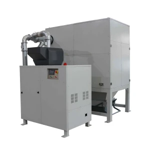 Waste laser toner cartridge shredding machine
