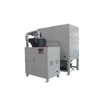 Waste laser toner cartridge shredding machine