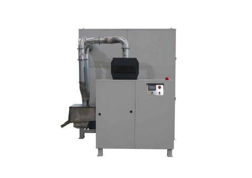 Waste laser toner cartridge shredding machine