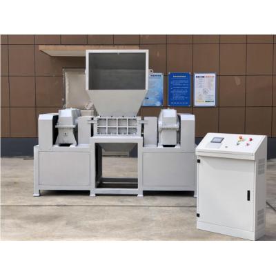 Double Two Shaft Shredder for Recycling Metal Scraps Tires Waste Plastic Wood