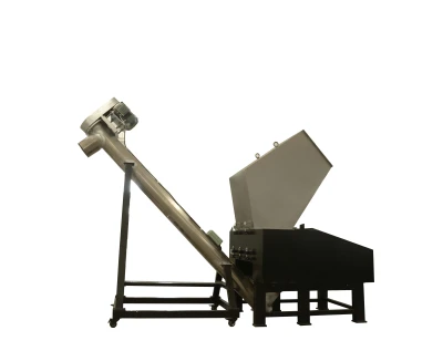 Industrial plastic crusher plastic single shaft shredding machine