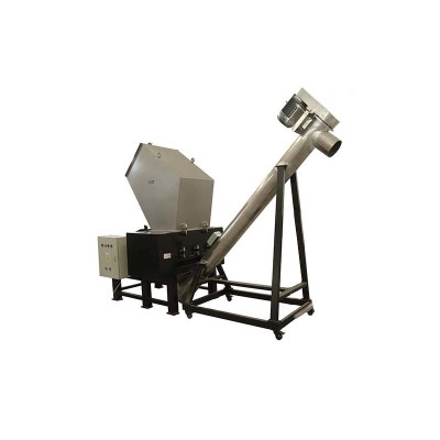 Industrial plastic crusher plastic single shaft shredding machine