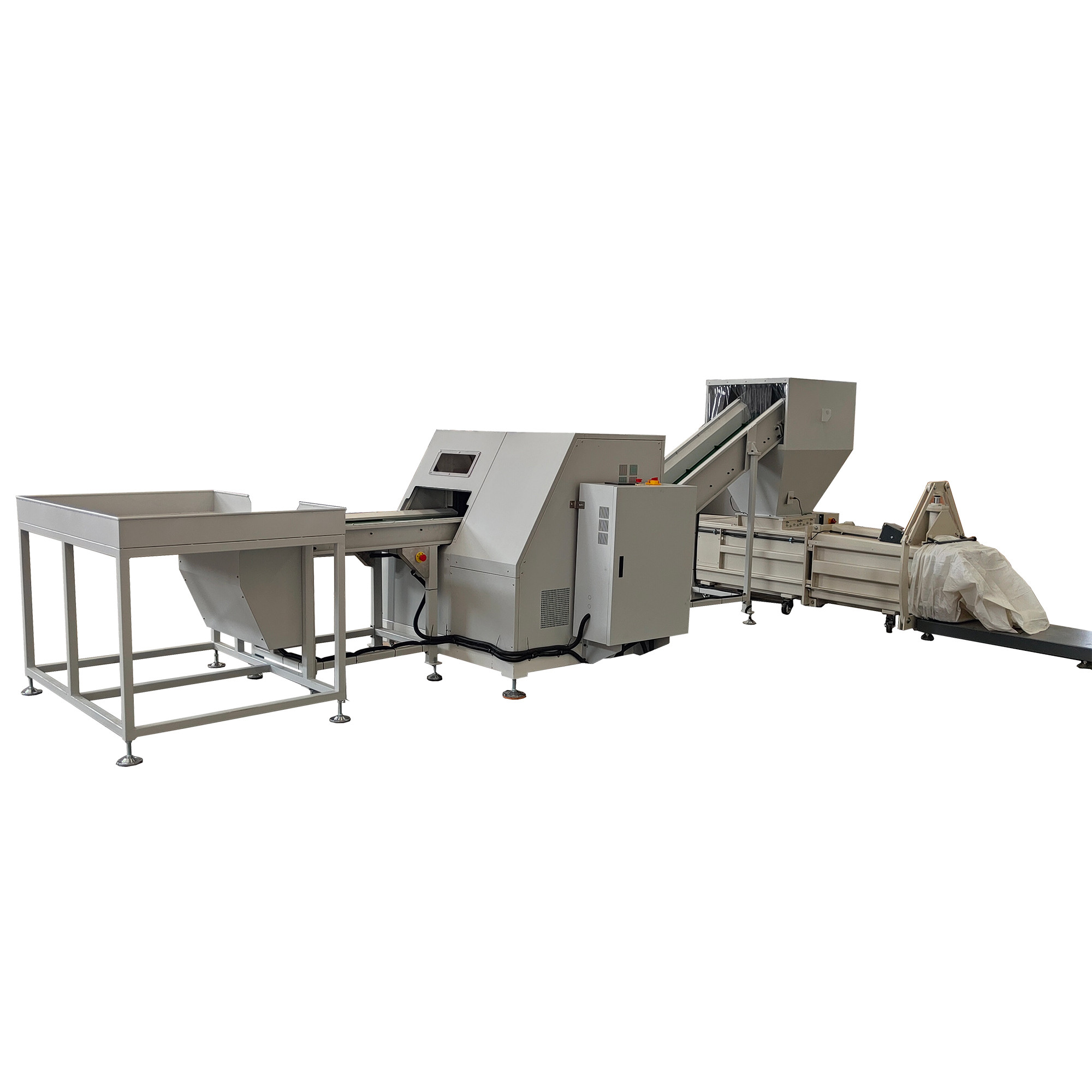 SUPU New generation industrial paper shredder and baler