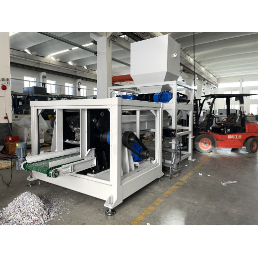 SUPU industrial paper shredding and baling system