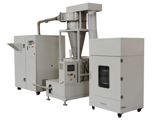 High Efficiency Paper banknote disintegrator with briquetting system