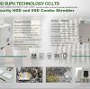 Professional high security HDD and SSD combo shredder