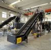 SUPU Toner Cartridge Recycling line with separate ferrous metal and non-ferrous metals and plastics