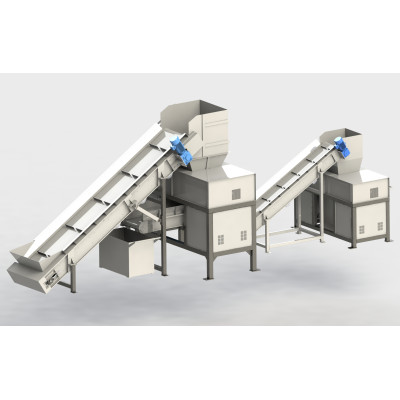 Heavy Duty Hard Disk Server Computer Hard Steel E-waste Shredder