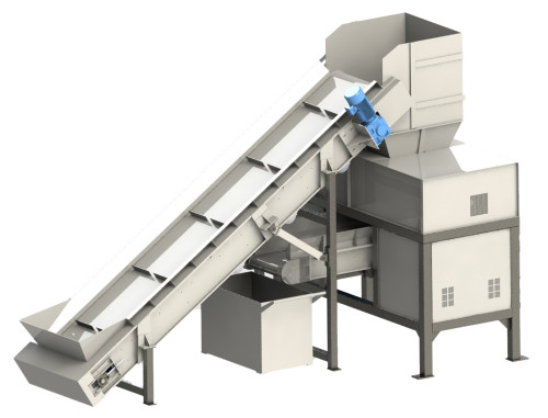 Heavy Duty Hard Disk Server Computer Hard Steel E-waste Shredder