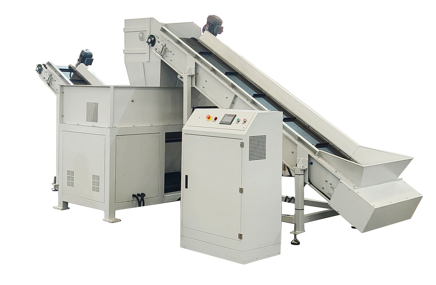 Solid Waste E-Waste Printed Hard drive hard steel Recycling Machine Shredder 2