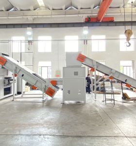 Industrial E-waste shredder