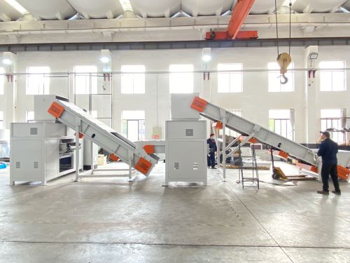 Industrial E-waste shredder